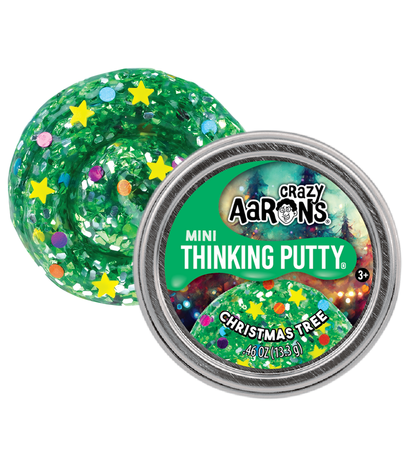 Christmas Tree Mini Thinking Putty