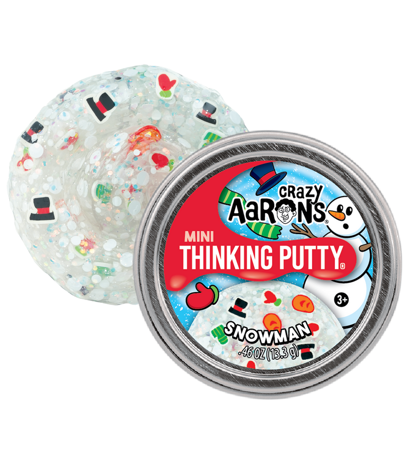 Snowman Mini Thinking Putty