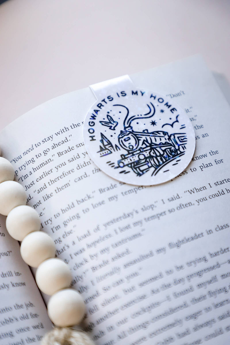 Hogwarts Is My Home Holographic Magnetic Bookmark Harry Potter Flying Pig Toys Hogwarts Is My Home Holographic Magnetic Bookmark Harry Potter Flying Pig Toys