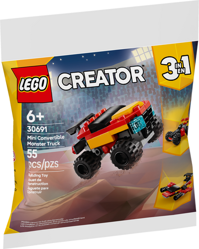 Mini Convertible Monster Truck
