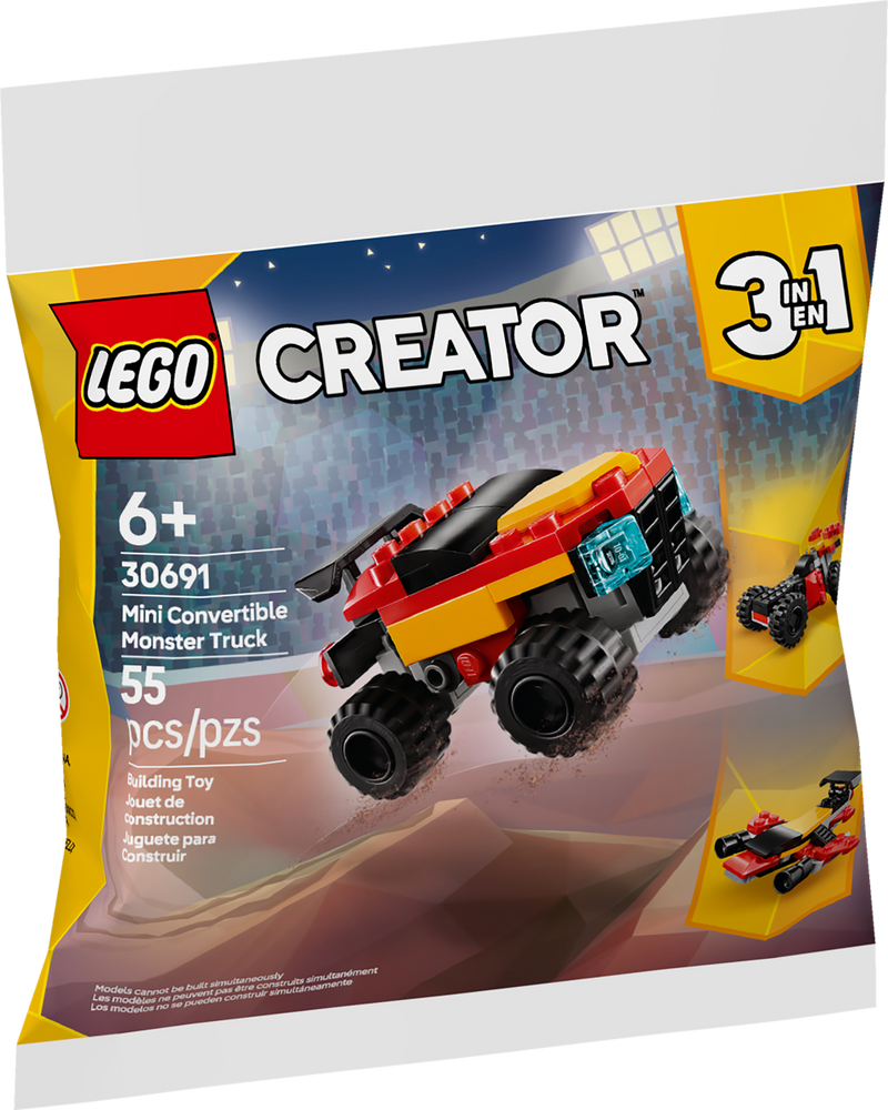 Mini Convertible Monster Truck