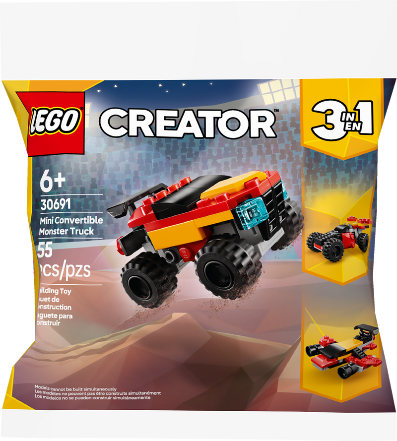 Mini Convertible Monster Truck