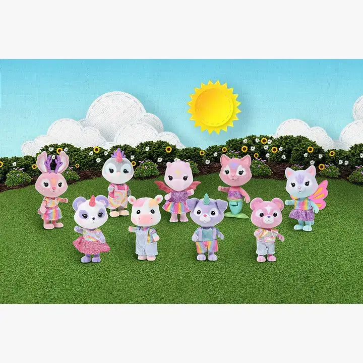 Honey Bee Acres Rainbow Ridge Animal Pals 9-Pack