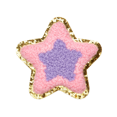 Chenille Sticker Patch, Assorted