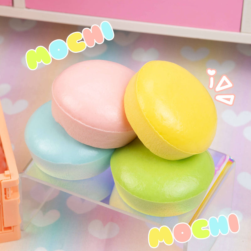 Mochi Steam Bun Squishy 4 Pack