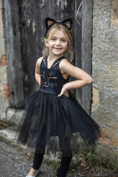 Black Cat Dress & Headpiece