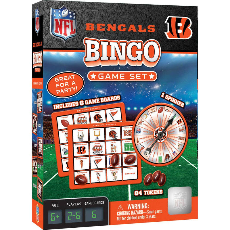Cincinnati Bengals NFL Bingo Game