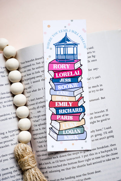 Gilmore Girls “Where You Lead, I will Follow” Bookmark