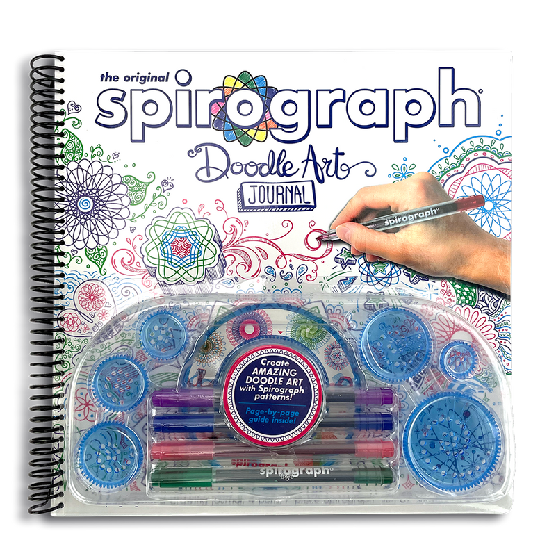 Spirograph - Doodle Art Journal - Activity Drawing Kit