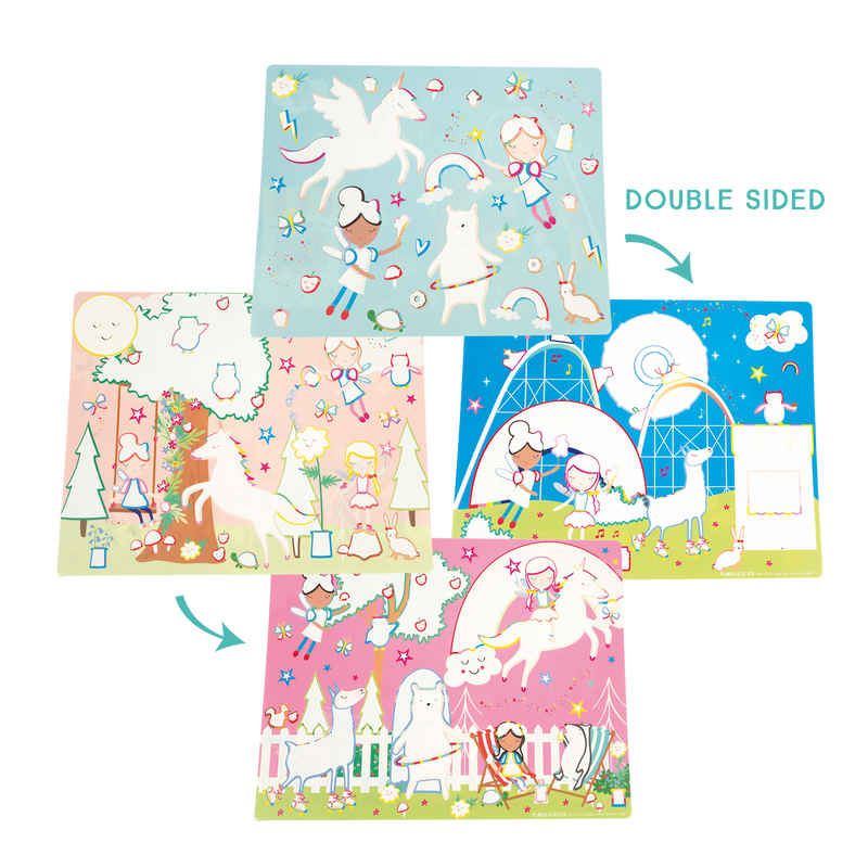 Magic Water Placemats - Rainbow Fairy