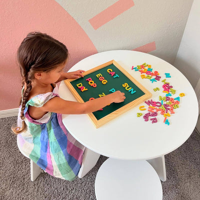 1" 200pc Rainbow Pop Magnetic Letters