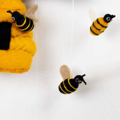 Mobile - Bee Hive and Honey Bee