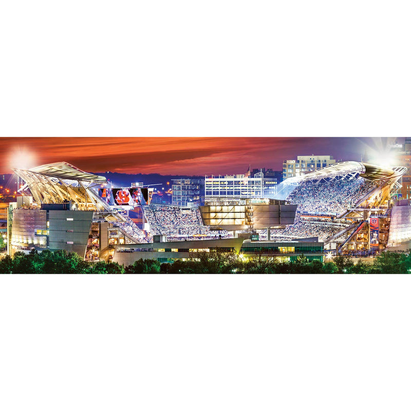 Cincinnati Bengals - Stadium View 1000 pc Panoramic Puzzle