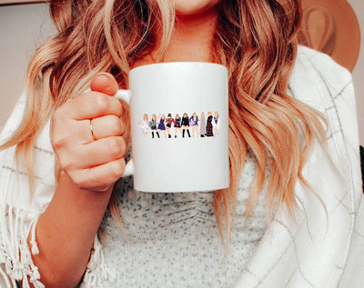 Taylor Era's -  Pop Music Outfits Coffee Mug