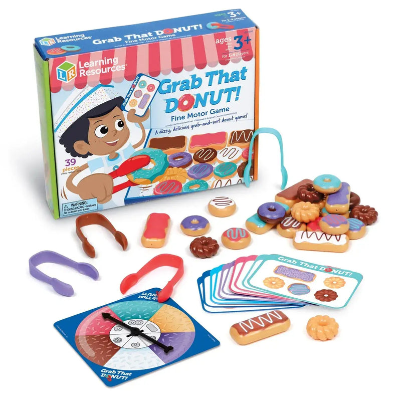 Grab That Donut Fine Motor Game