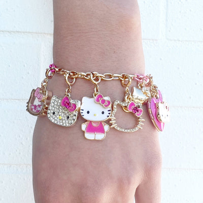 Gold Swivel Hello Kitty Charm