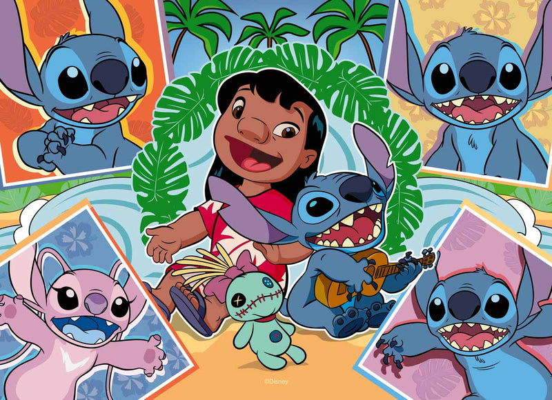 Disney: Stitch: Aloha!: 4x100 Piece Puzzles