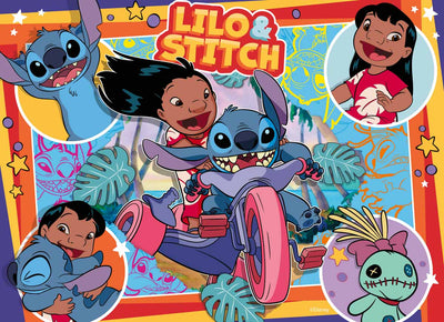 Disney: Stitch: Aloha!: 4x100 Piece Puzzles