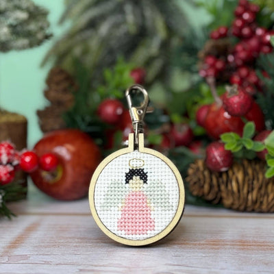 Angel Mini Matchbox Christmas Cross Stitch Kit