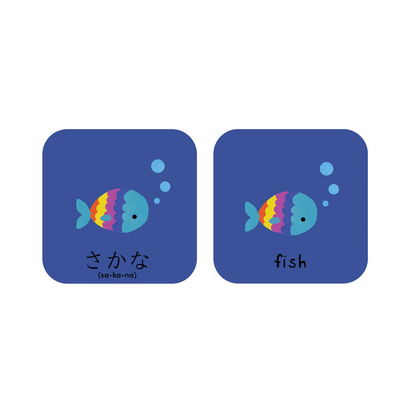 Minilingo Japanese/English Bilingual Flashcards for Kids