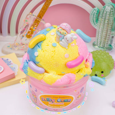 Jelly Bean Ice Cream Cloud Creme Slime