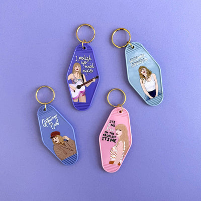 Taylor Swift Bejeweled Motel Keychain
