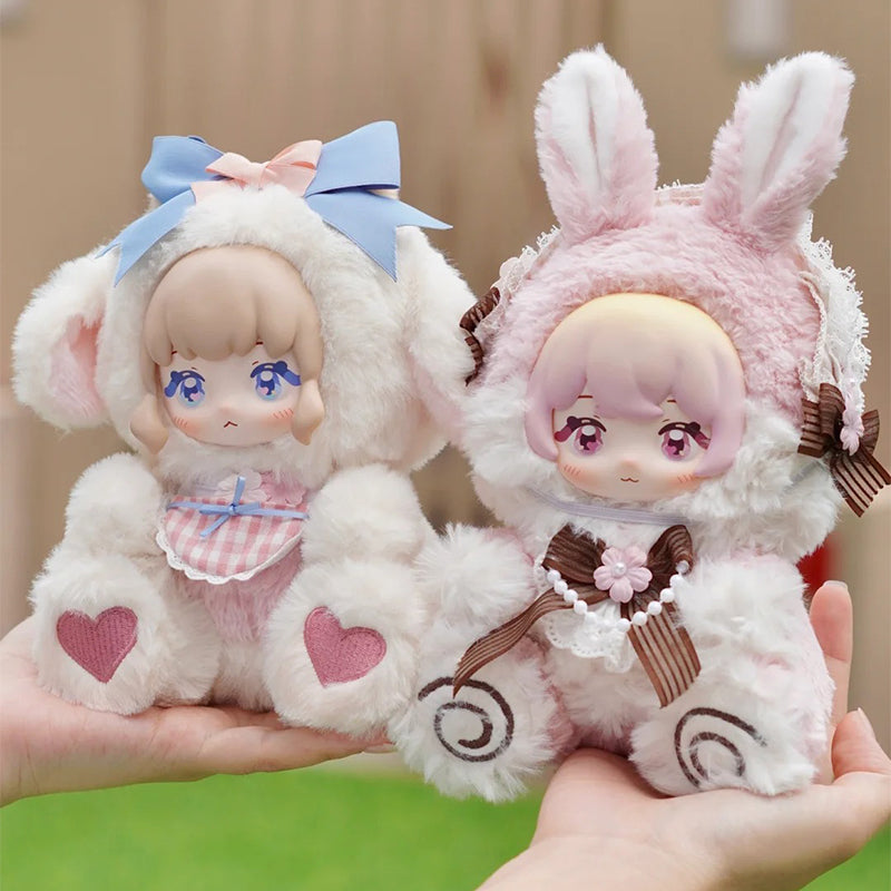 CALEMBOU Plush Blind Box 7 Inches Cute Ninizee Garden Poetry Series Collectable Anime Plush Doll