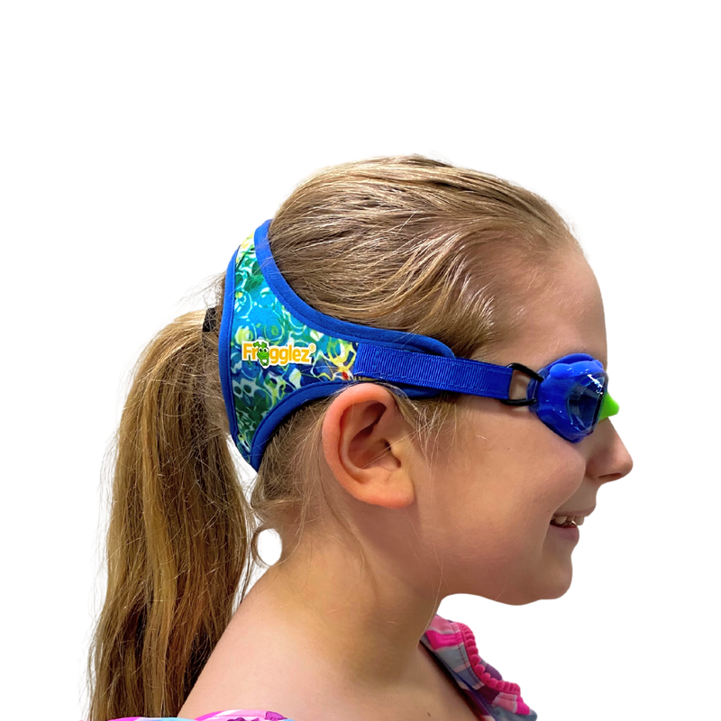 Blue Wavez Swim Goggles for Kids