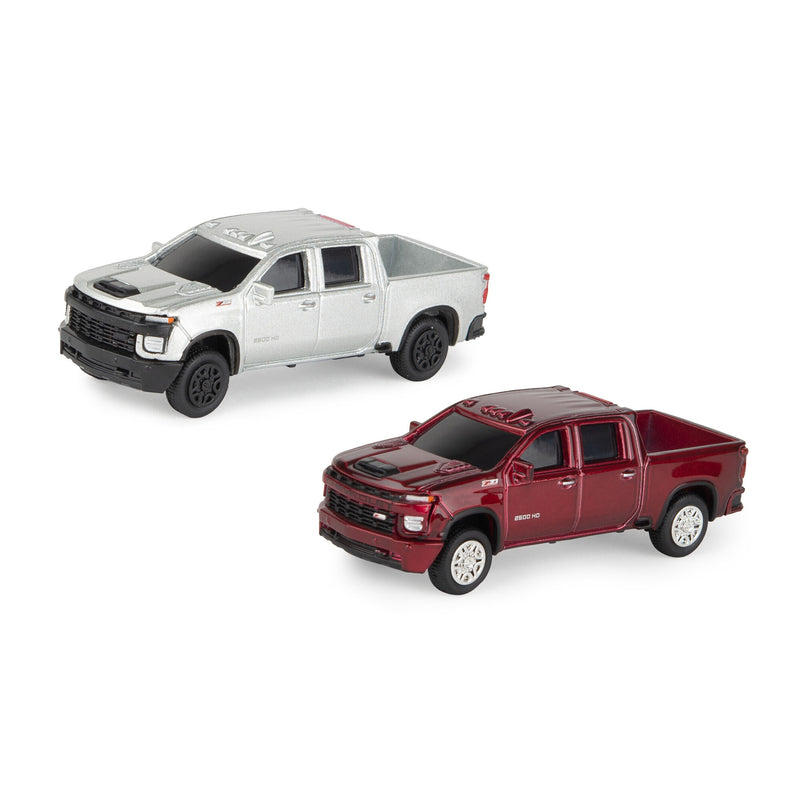 ミニカー 1/64 2020 Chevrolet Silverado 2020 Chevy Silverado Pickup Truck, 1:64 – Flying Pig Toys