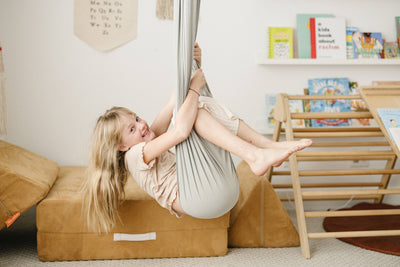 Stone Cotton Sensory Swing