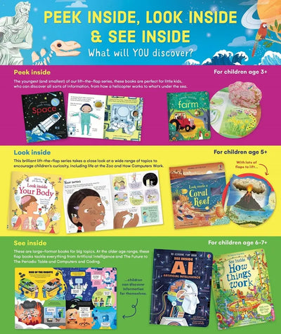 Peek Inside the Sea : Usborne