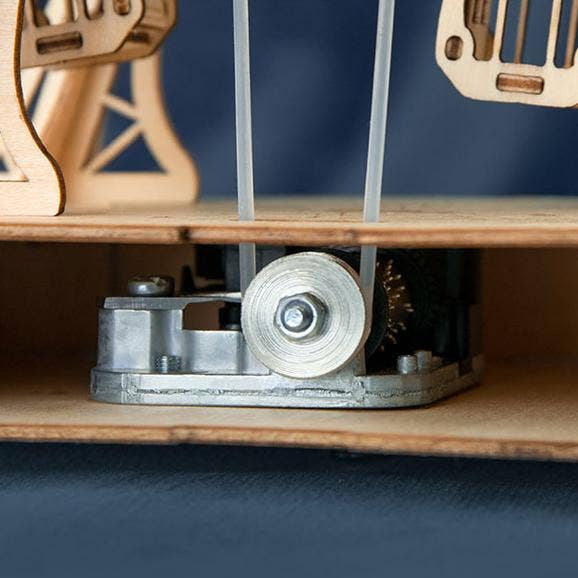 DIY 3D Wooden Puzzle Music Box: Ferris Wheel