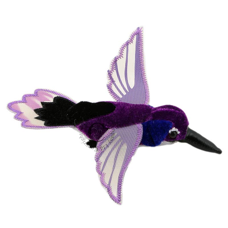 Finger Puppets: Hummingbird (Purple)