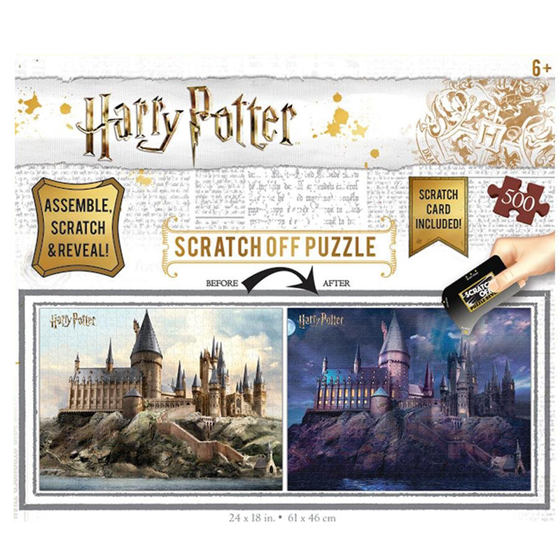 Scratch OFF Harry Potter Hogwarts Day to Night-500 PCS