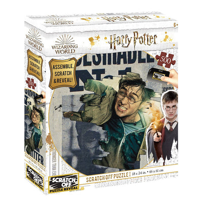 Scratch OFF Harry Potter Wanted 500PCS
