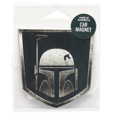 Star Wars Boba Fett Rustic Die Cut Vinyl Magnet