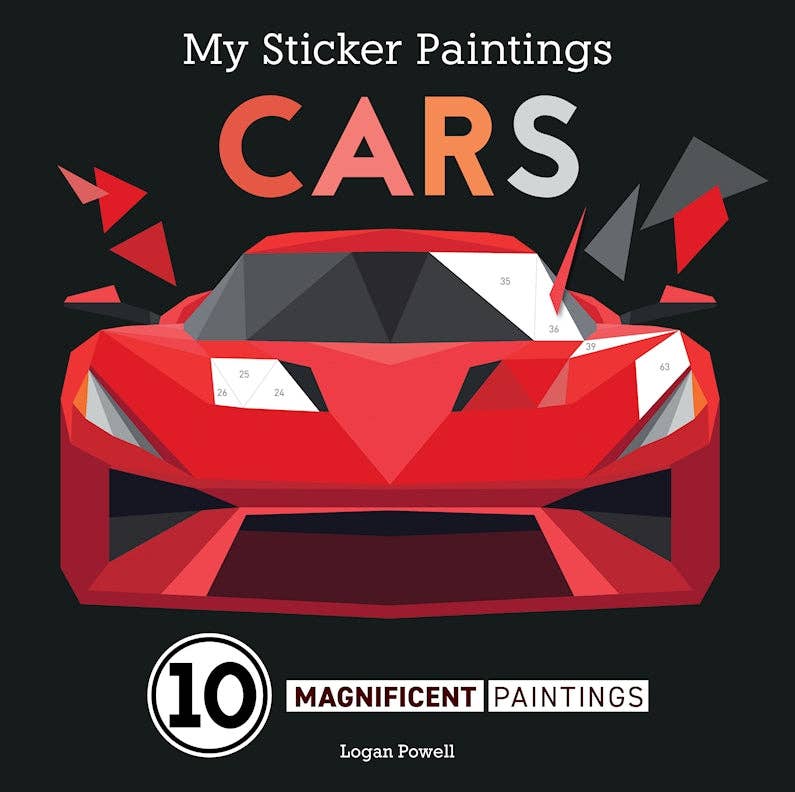 My Sticker Paintings: Cars - Children&