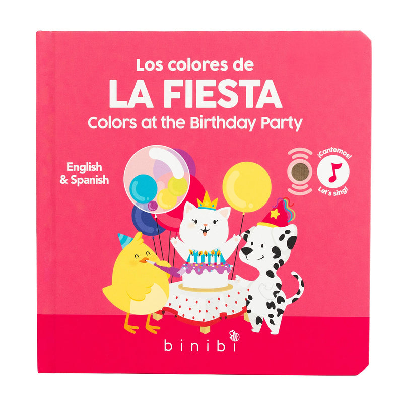 Bilingual Musical Book About Colors: Colores de la fiesta