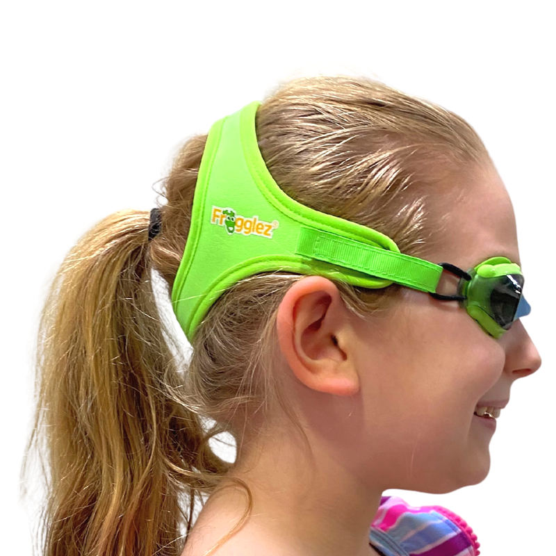 Green Explorerz Swim Goggles for Kids