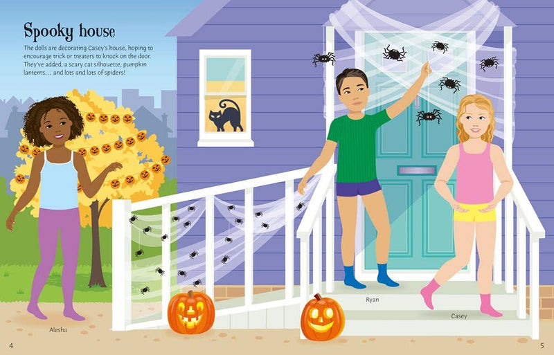 Sticker Dolly Dressing Trick Or Treat