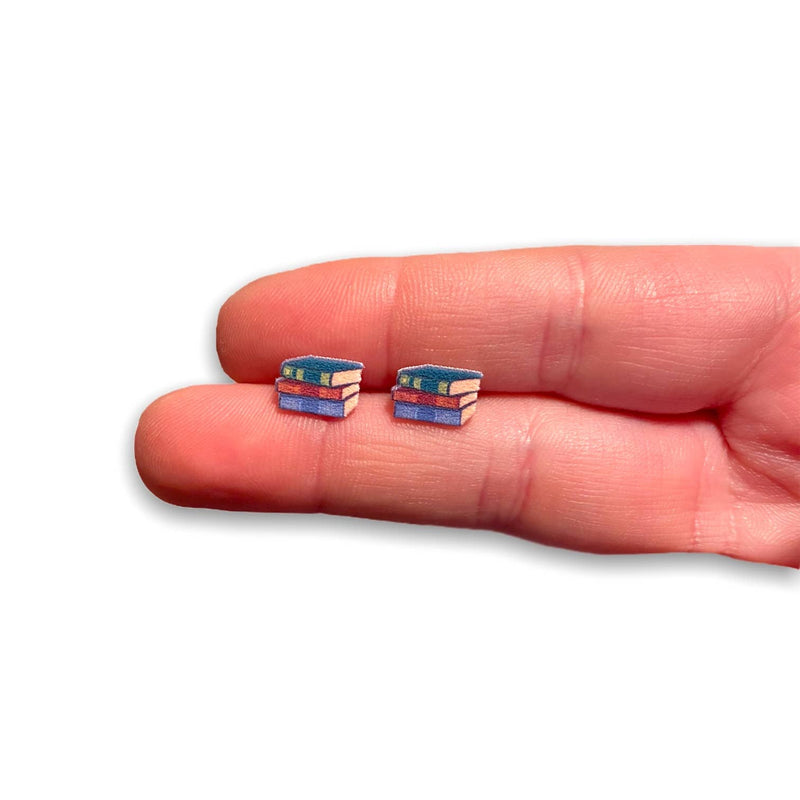 Book Earrings