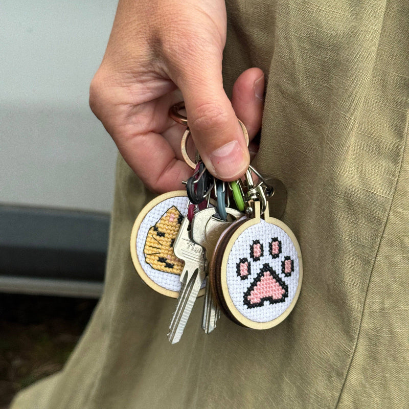 Gingerbread House Mini Matchbox Christmas Cross Stitch Kit