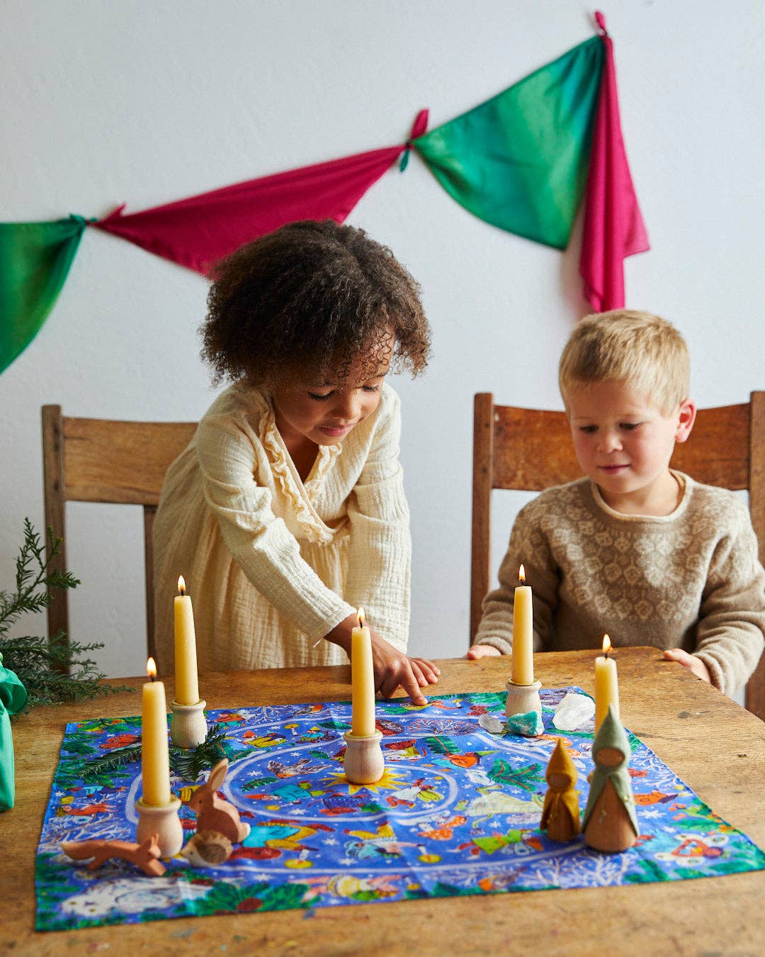 Mini Advent Playsilk