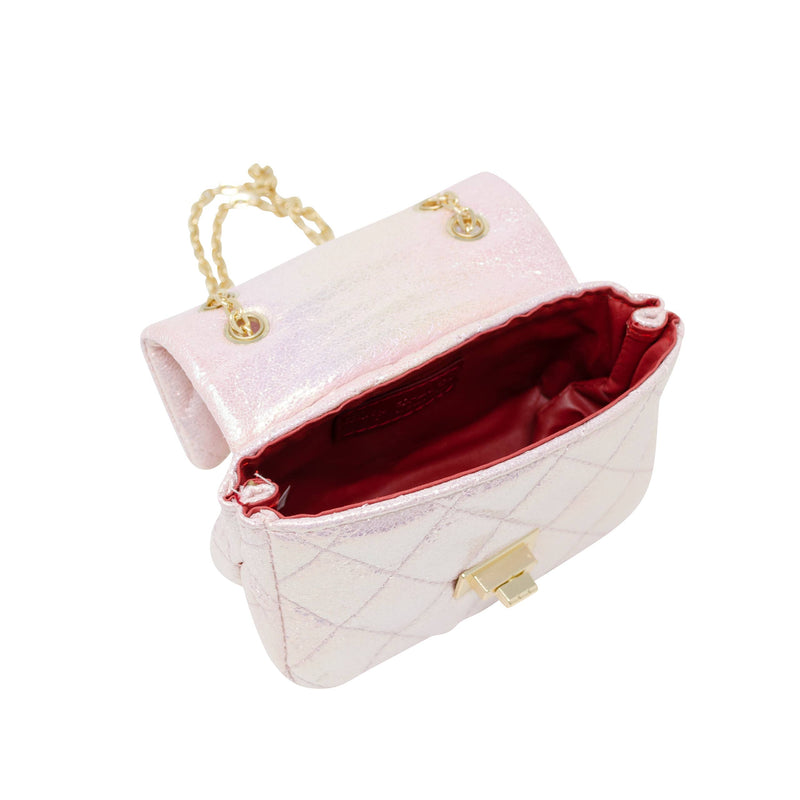 Classic Quilted Shiny Mini Bag