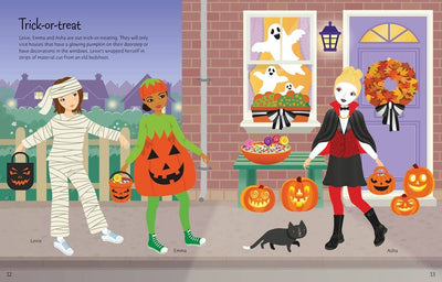 Sticker Dolly Dressing Halloween