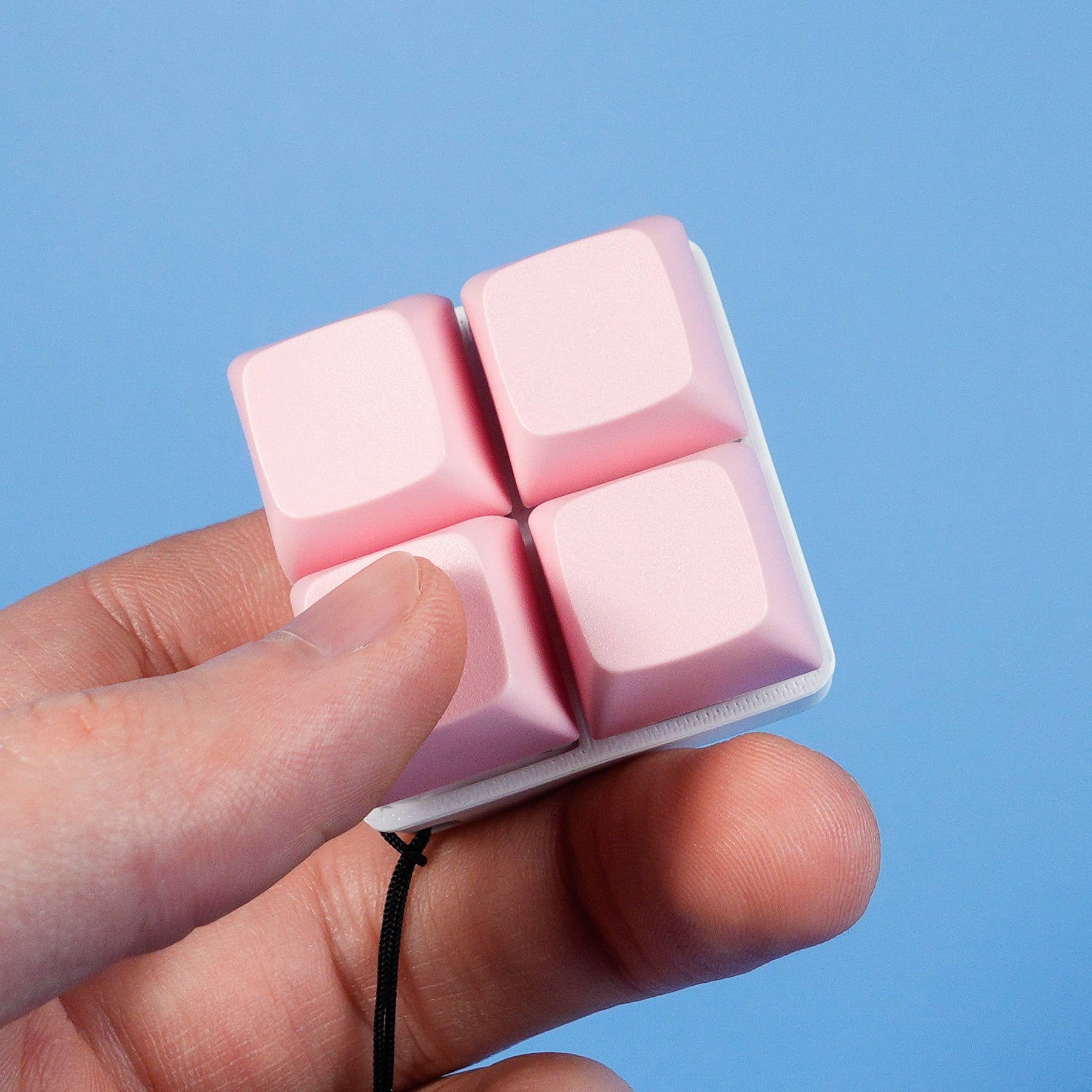Square Key Fidget 2x2 Square Mechanical Fidget Keychain – Flying Pig Toys