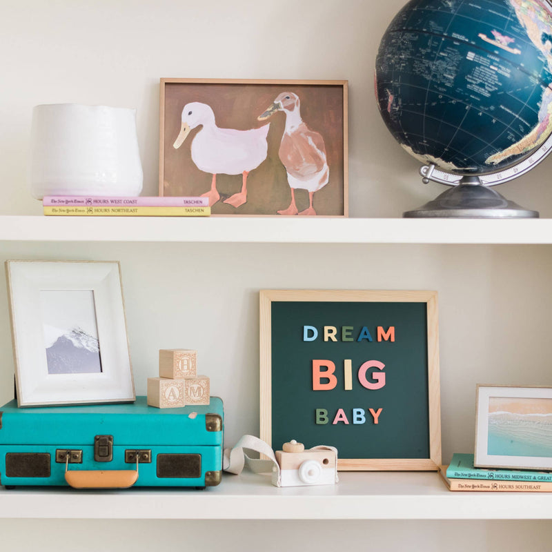 12x12 Green Magnetic Chalkboard