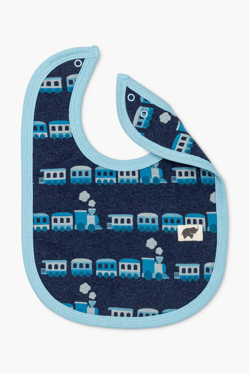 Classic Bib - Blue Trains