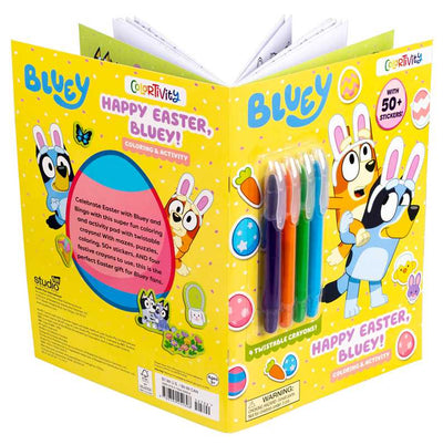 Bluey Colortivity: Happy Easter, Bluey!