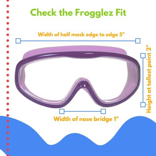 Purple Navigatorz Swim Mask for Kids